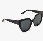 Blaire Black Polarized Square Sunglasses.