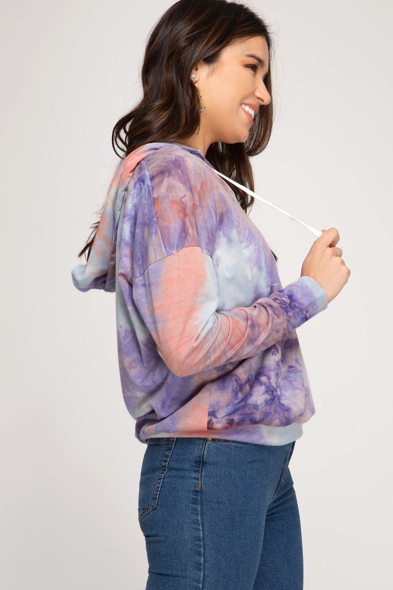 Tie Dyed French Terry Hoodie