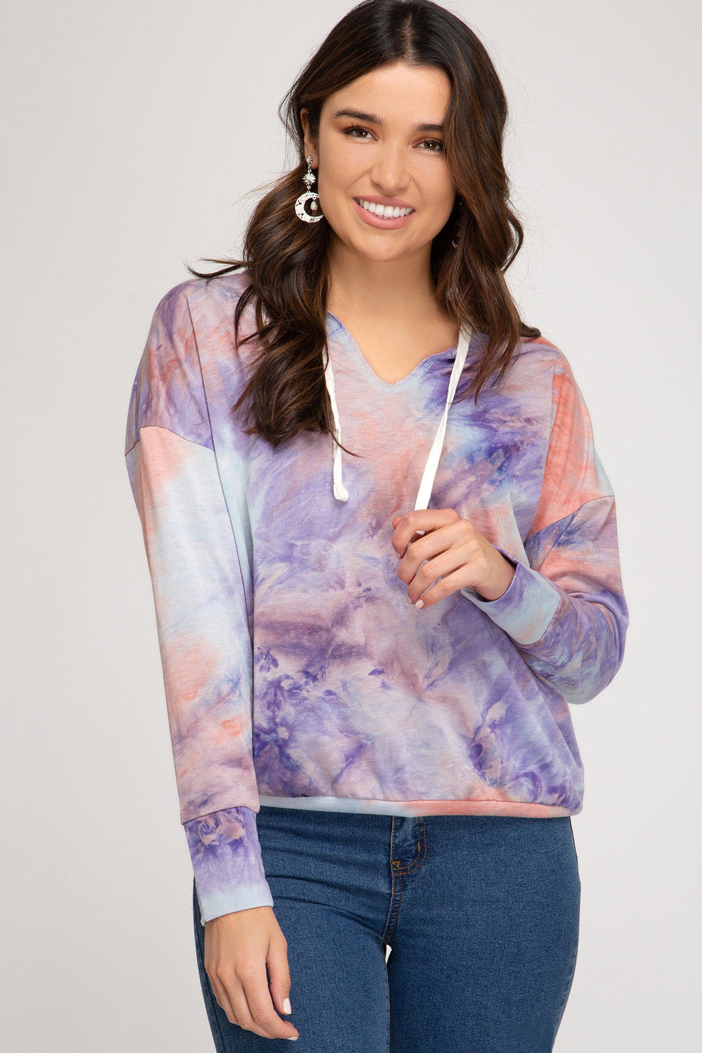 Tie Dyed French Terry Hoodie