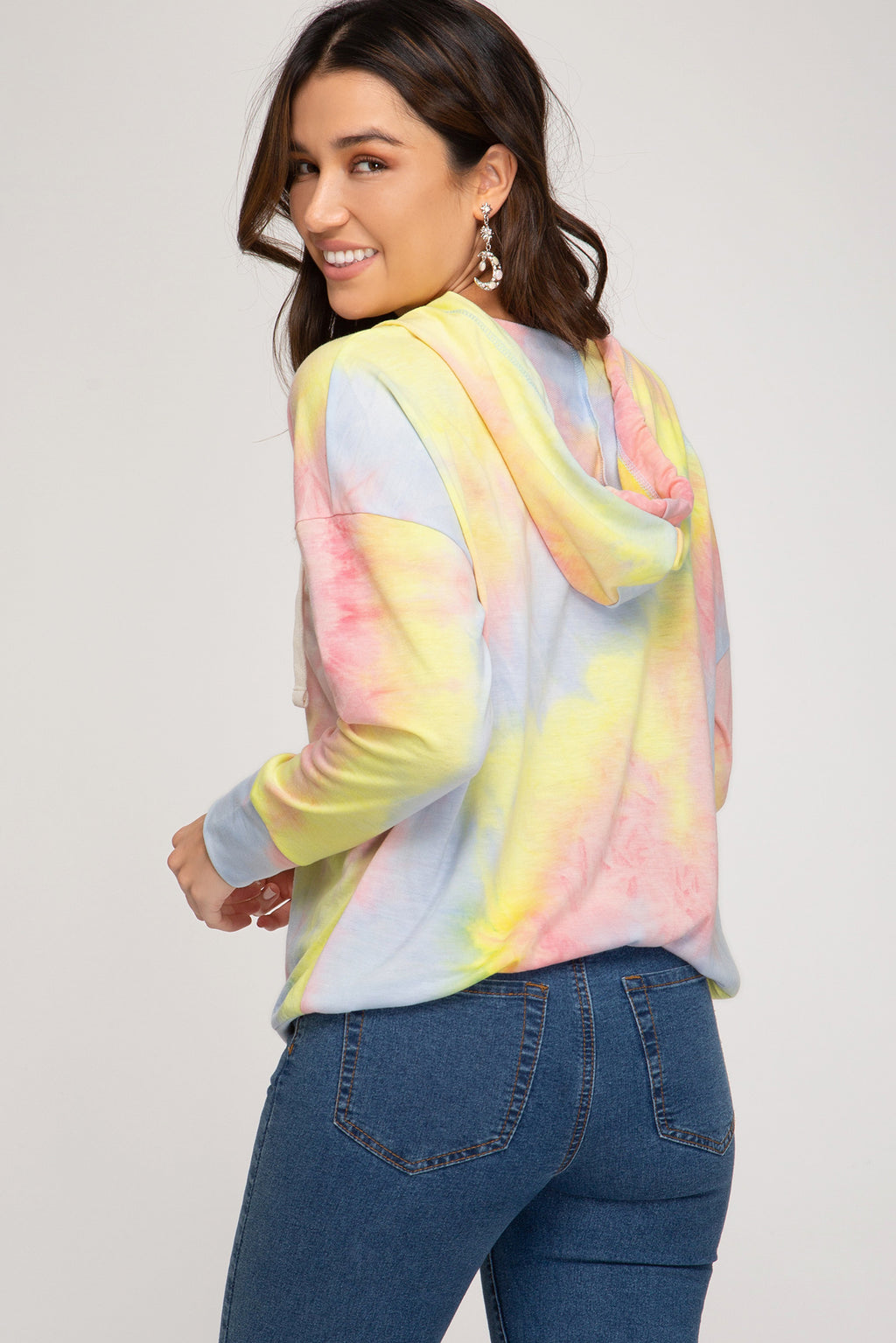 Tie Dyed French Terry Hoodie