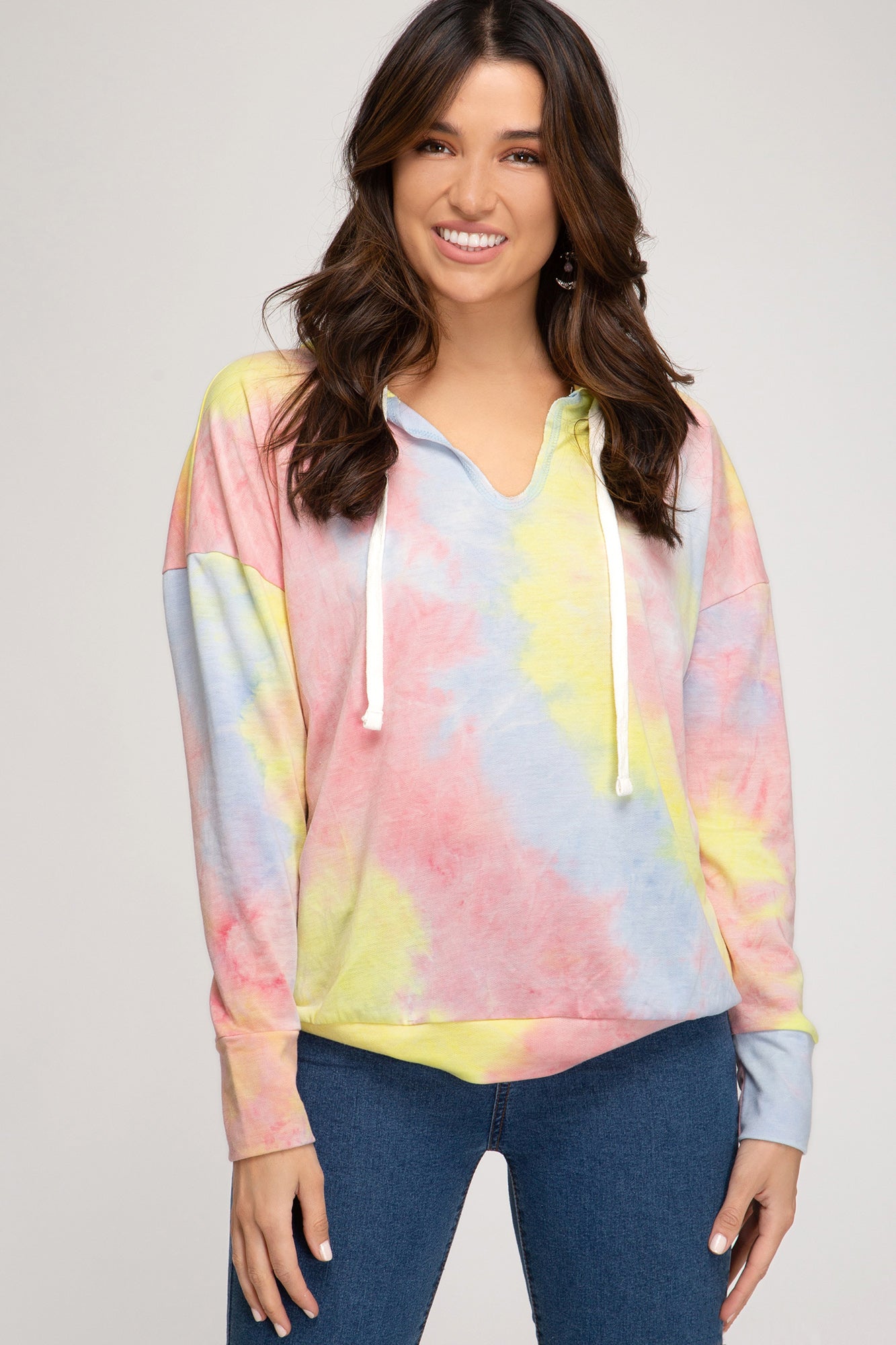 Tie Dyed French Terry Hoodie