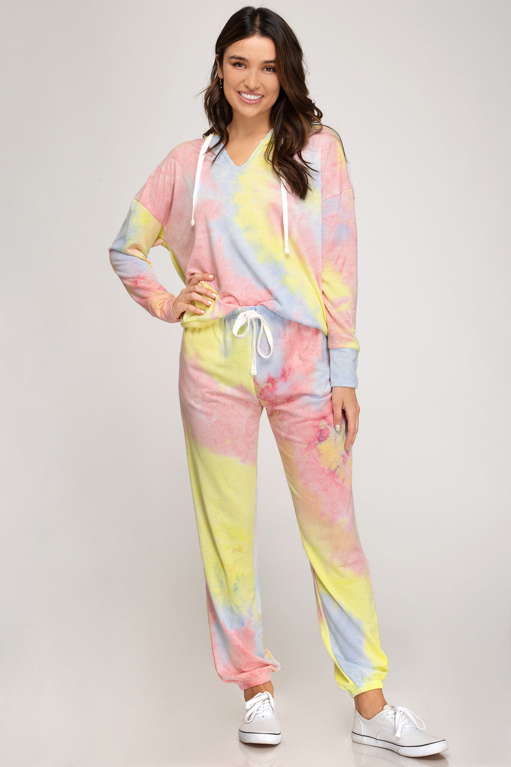 Tie Dyed French Terry Hoodie