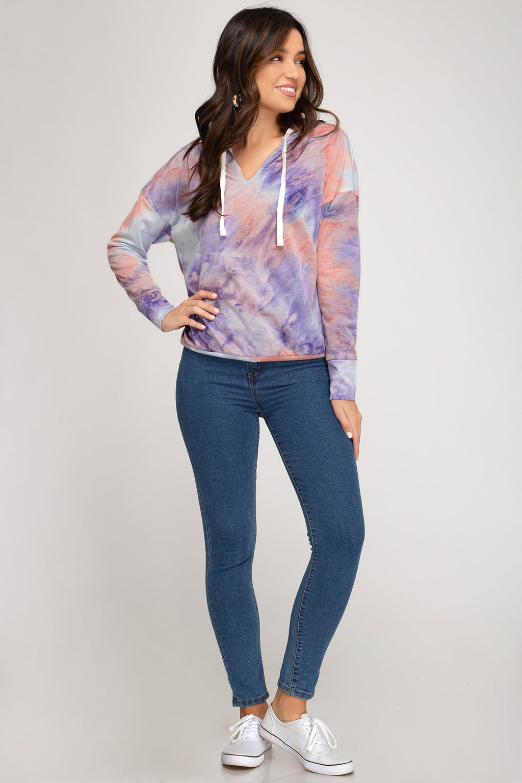 Tie Dyed French Terry Hoodie