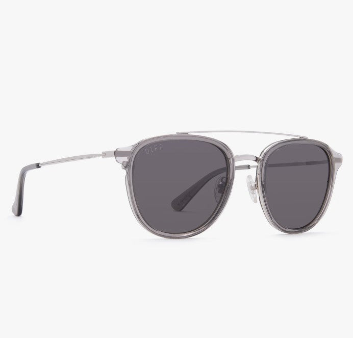 Camden - Storm Crystal + Grey Polarized Sunglasses