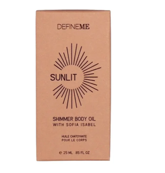 Sunlit Shimmer Body Oil.