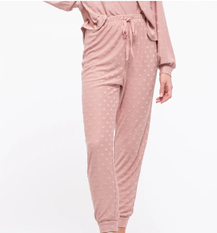 Dotted Cozy/Lounge Pants.