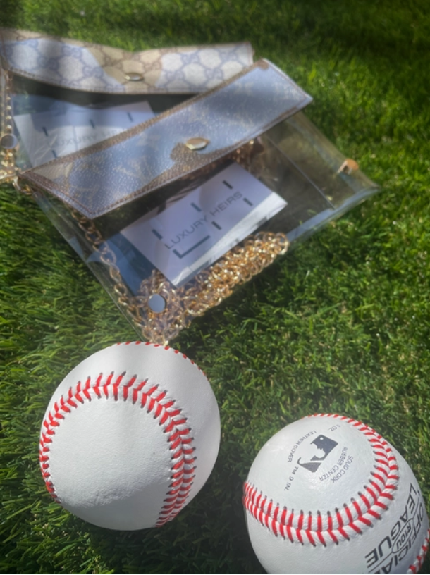 Pro G-Thang Crossbody Clear Purse, Stadium Approved Bag (Gucci)