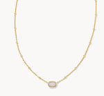 Mini Elisa Gold Satellite Short Pendant Necklace