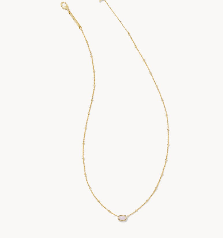 Mini Elisa Gold Satellite Short Pendant Necklace