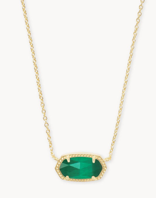 Elisa Gold Pendant Necklace