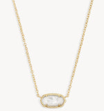 Elisa Gold Pendant Necklace