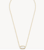 Elisa Gold Pendant Necklace