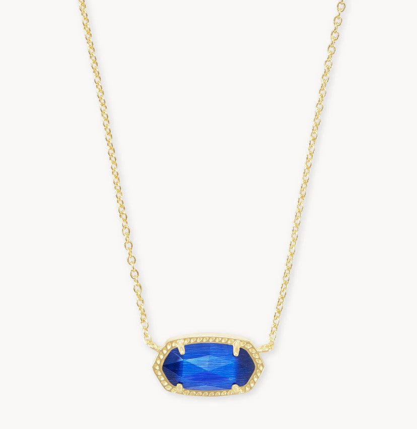 Elisa Gold Pendant Necklace