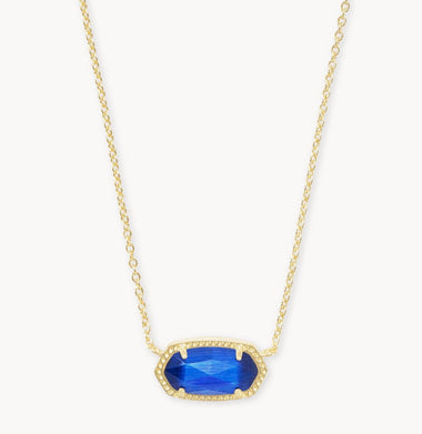 Elisa Gold Pendant Necklace