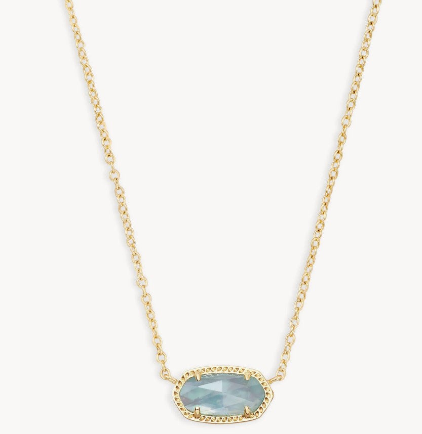 Elisa Gold Pendant Necklace