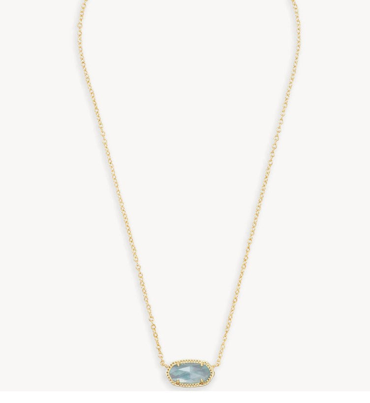 Elisa Gold Pendant Necklace