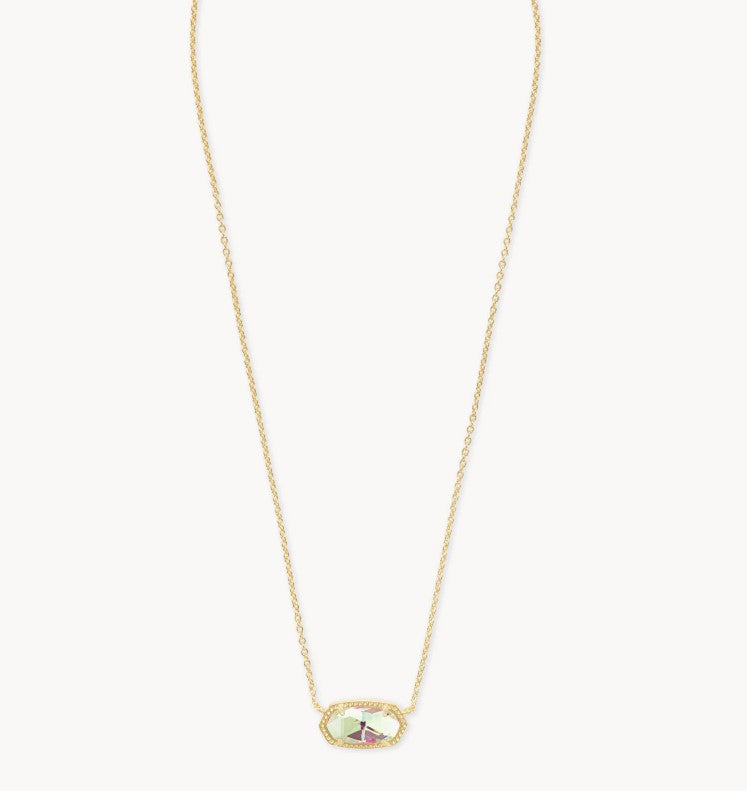 Elisa Gold Pendant Necklace