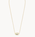 Elisa Gold Pendant Necklace