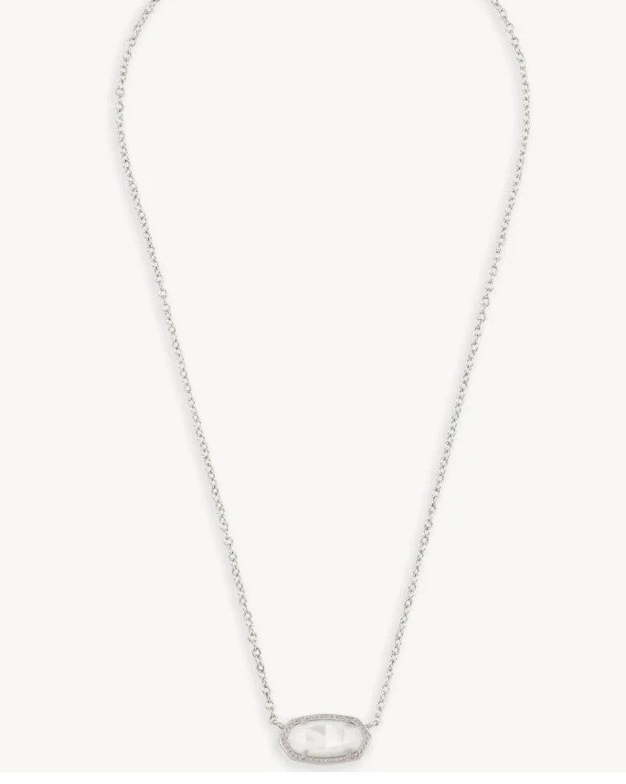 Elisa Silver Pendant Necklace