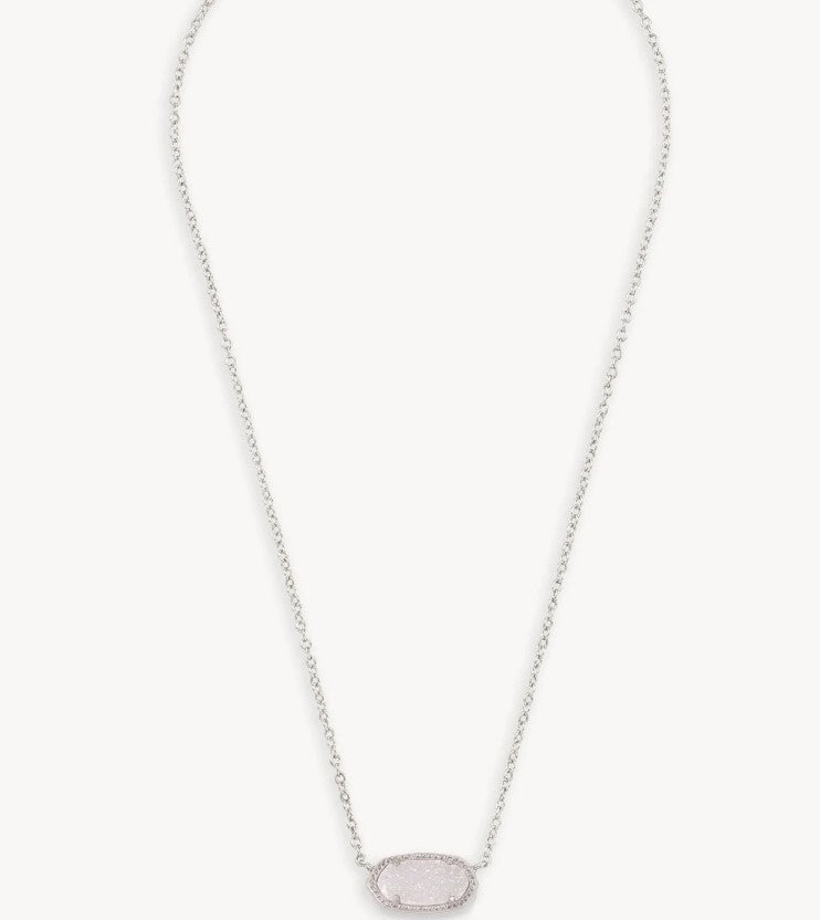 Elisa Silver Pendant Necklace