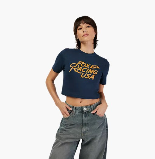 Women's Fox USA Baby Tee