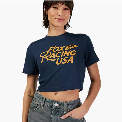 Women's Fox USA Baby Tee