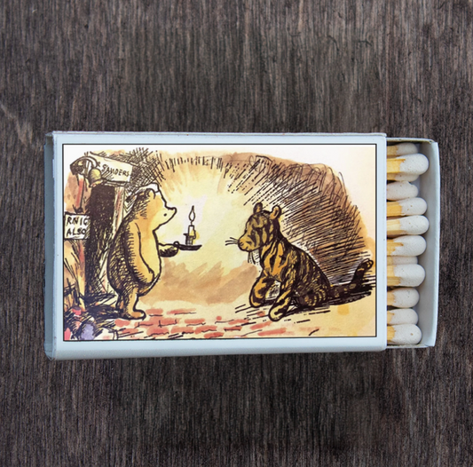 Winnie the Pooh and Tigger Matchbox • Candle Acc • Matches
