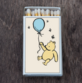 Winnie the Pooh On the Balloon Matchbox • Candle Acc
