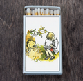 Winnie the Pooh in the Hole Matchbox • Candle Acc • Matches