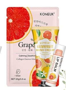 Sheet Mask, Lip balm, Lotion Gift Set