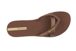 IPanema Kirei Flip Flop/Sandal Brown/Bronze