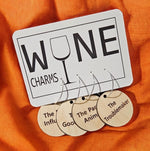 Party Animal Wine Charms