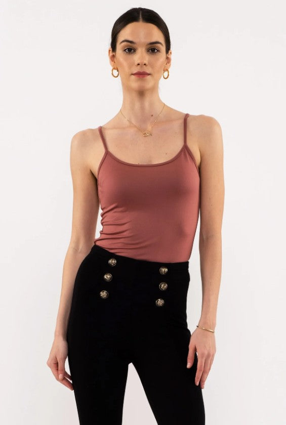 Solid Knit Camisole Tank Top