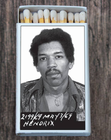 Celebrity Mugshot Matchbox • Matches • Candles Acc.