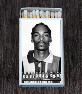 Celebrity Mugshot Matchbox • Matches • Candles Acc.