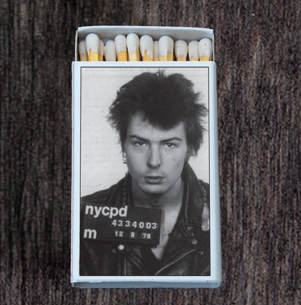 Celebrity Mugshot Matchbox • Matches • Candles Acc.