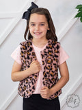 Girls' My Wild Side Faux Fur Vest