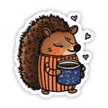 Cozy Hedgehog Fall Sticker