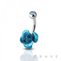 Rose Belly Button Ring