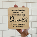 Drinks or Dranks? Magnet/Drink Coaster