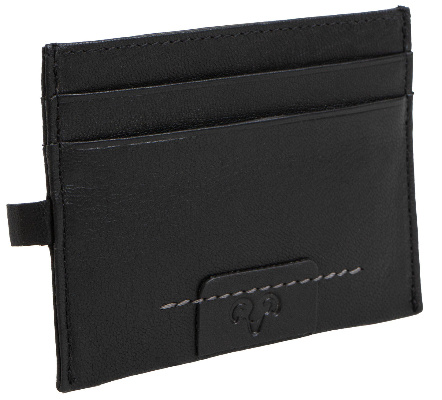 Jack Abrahams Goat Nappa Leather Card Minimalist Wallet