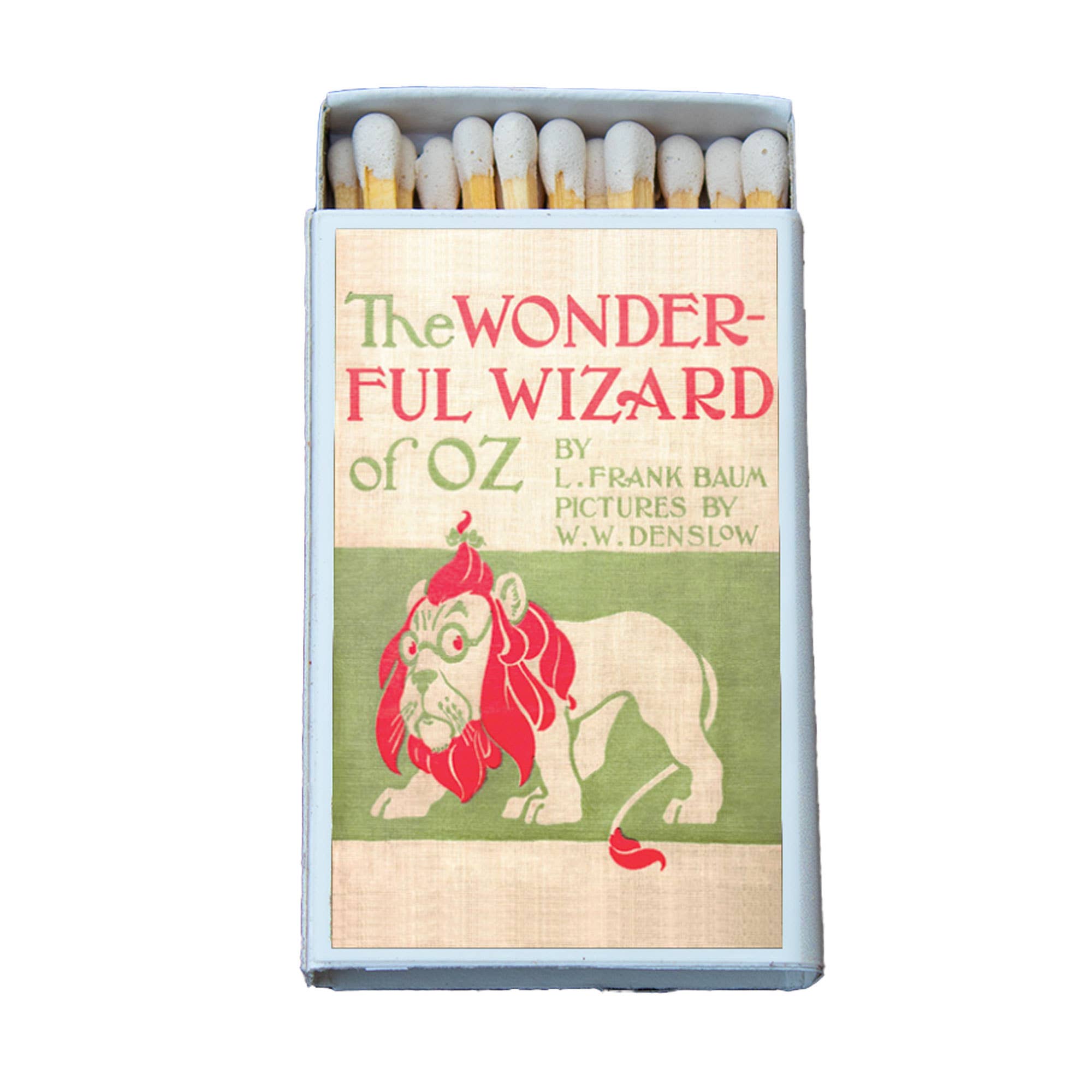Literature Baum Wizard of Oz Matchbox • Candle Acc • Matches