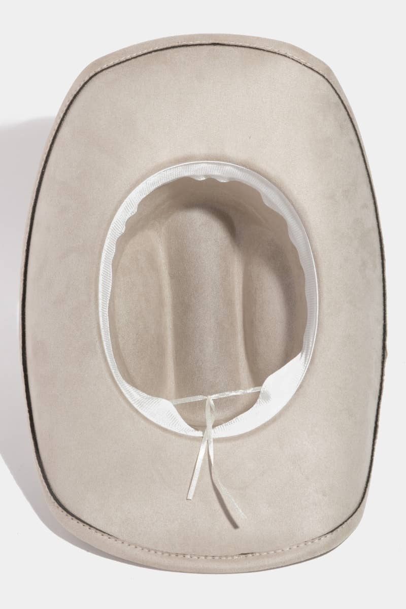 Intricate Braided Strap Cowboy Hat