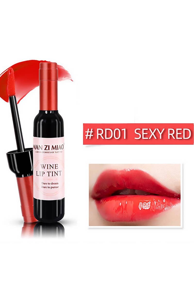Lip Tint Wine Bottle Shape