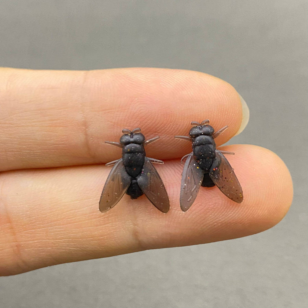 Quirky Fly Stud Earrings