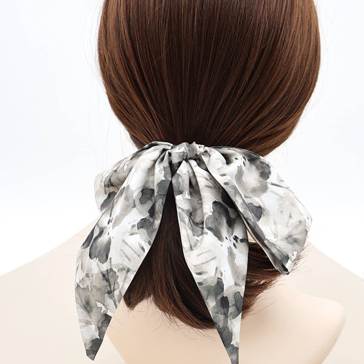 Vintage Bowknot Twilly Scarf for Hair or Bag