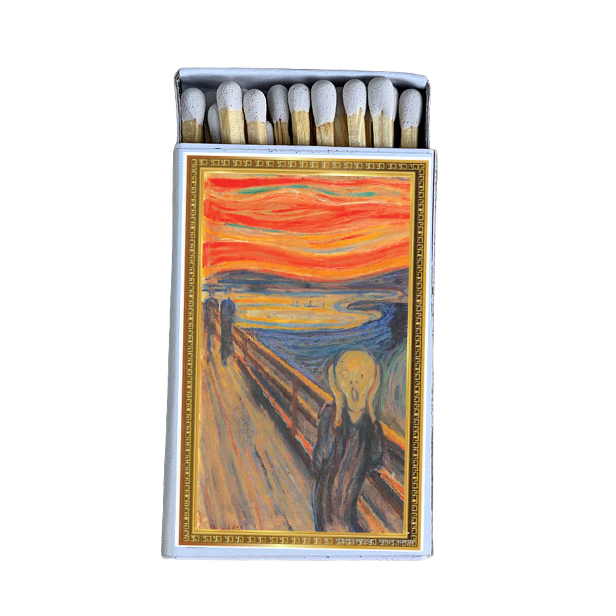 Matches • Art •The Scream •Home Decor for Candles & Incense