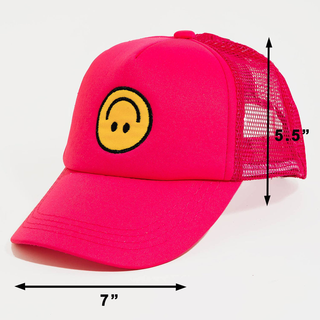 Upside Down Smiley Face Cap 