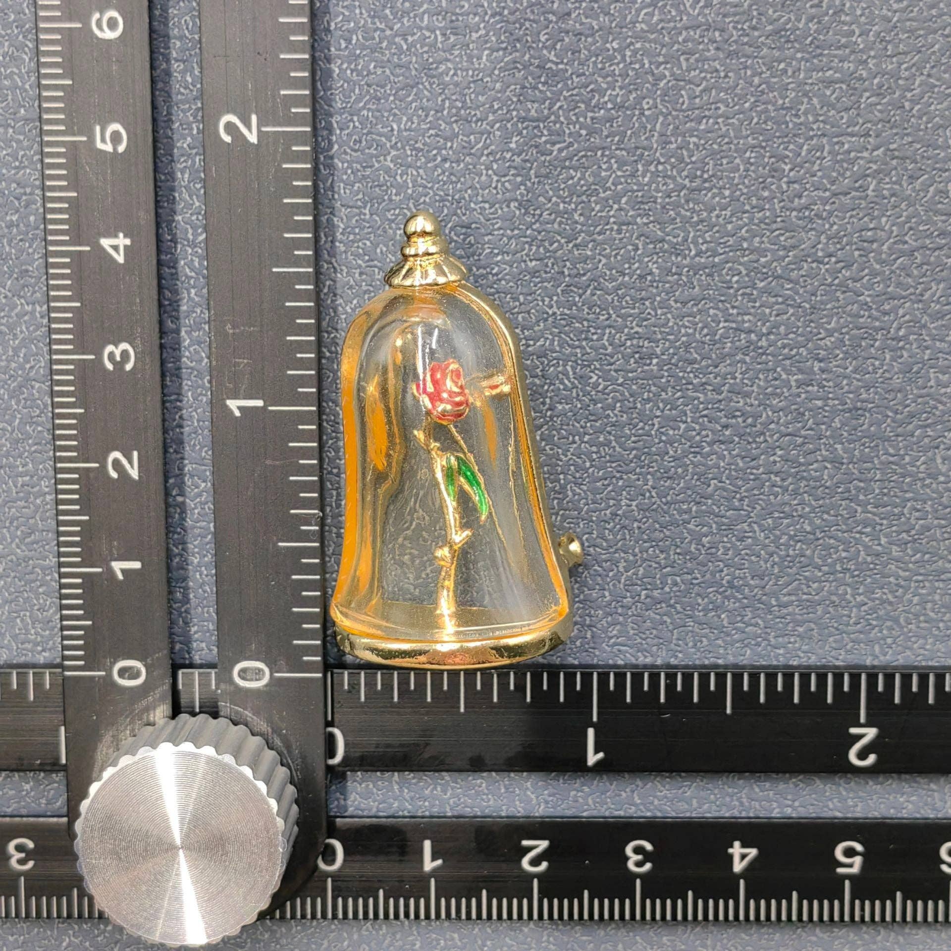 Enchanted Rose Cloche Brooch