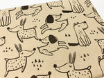 Dogs Recycled Eco Kraft Wrapping Paper